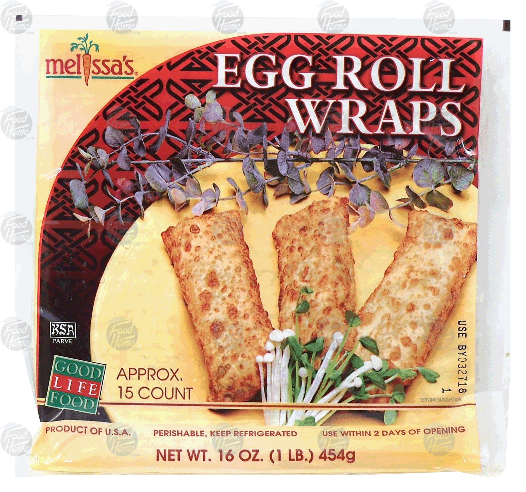 Melissa's  egg roll wraps, approx. 15-count Full-Size Picture